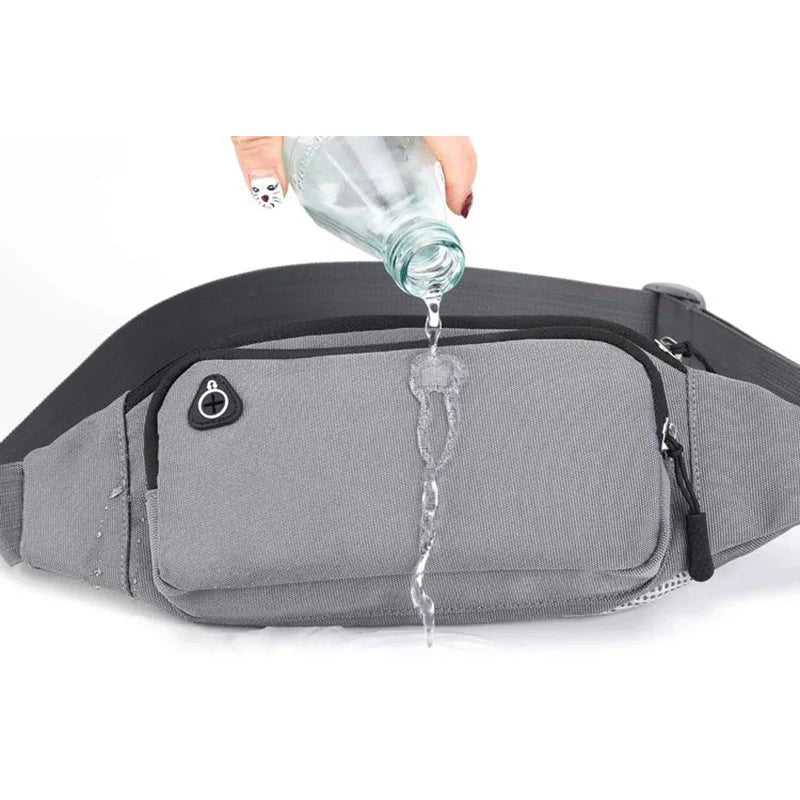 Waterproof Waist Fanny Pack for Men Women Bag Belt Bum Hip