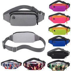 Waterproof Waist Fanny Pack for Men Women Bag Belt Bum Hip