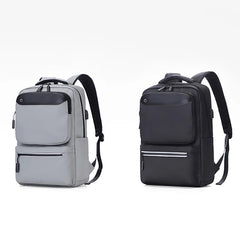 Male Anti-Theft Multifunction Backpack USB Charging Laptop Bag