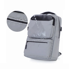 Male Anti-Theft Multifunction Backpack USB Charging Laptop Bag