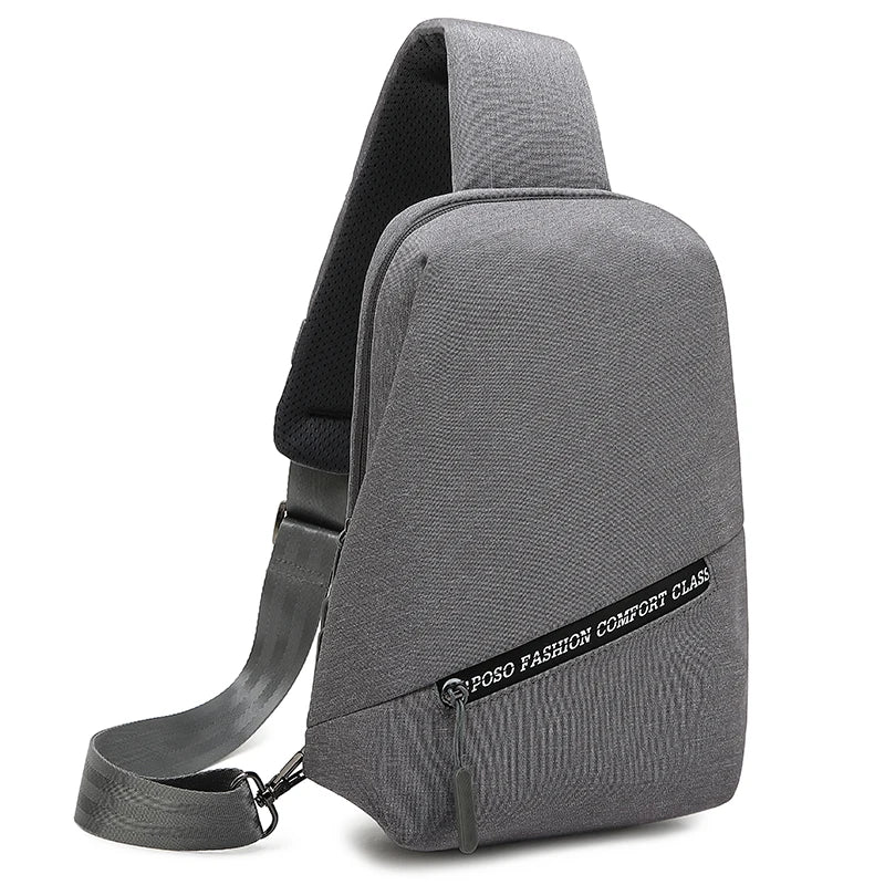 Men's Anti Theft Shoulder Bag Crossbody Sling Chest Bag