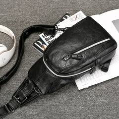 Male Shoulder Bags Crossbody Bags Men Anti Theft Chest Bag