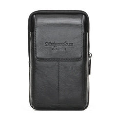 Men's Leather Waist Bag Hip Bum Fanny Pack Phone Pouch