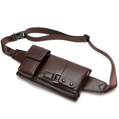 Men Waist Pack Anti Theft Shoulder Bag Summer Short Trip Messenger Bag