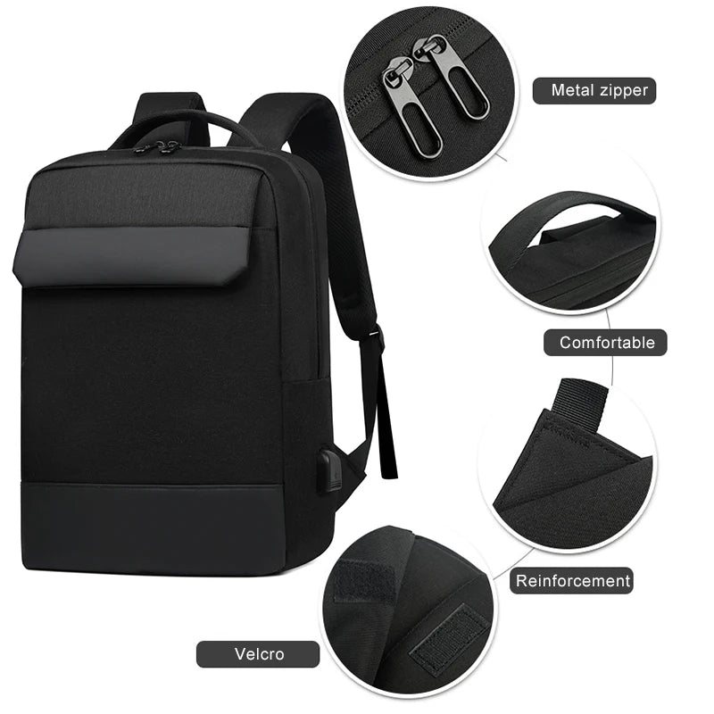 Waterproof Travel Backpack Business Anti Theft Laptops Backpack 15.6 Inch