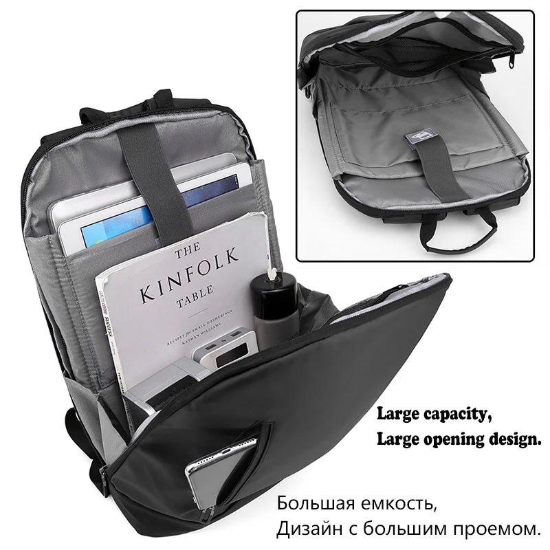 Waterproof Laptop Bag 15 Inches Men Business Backpack Lightweight