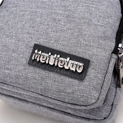 Men Women Nylon Waist Packs Sling Bag Crossbody Outdoor Sport Shoulder