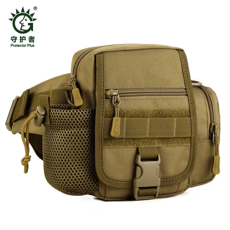 Nylon Waist Bag Travel Cup Set Chest Bag for Men