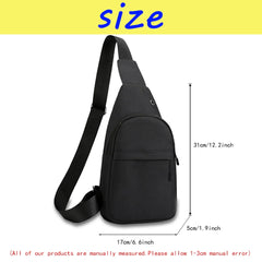 Dog Series Chest Bag Fanny Pack Crossbody Bag Outdoor Sports Travel Belt Bag