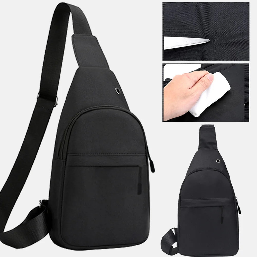 Dog Series Chest Bag Fanny Pack Crossbody Bag Outdoor Sports Travel Belt Bag