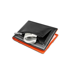 Genuine Leather Men's Wallet Short Wallet Purse Portefeuille Homme