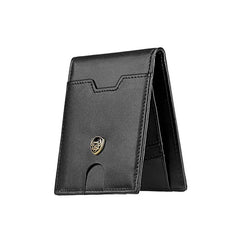 Genuine Leather Men's Wallet Short Wallet Purse Portefeuille Homme