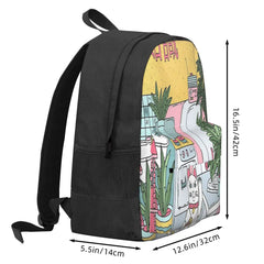 Maneki Plants Backpacks Men Women Travel Child Feminina Backpack
