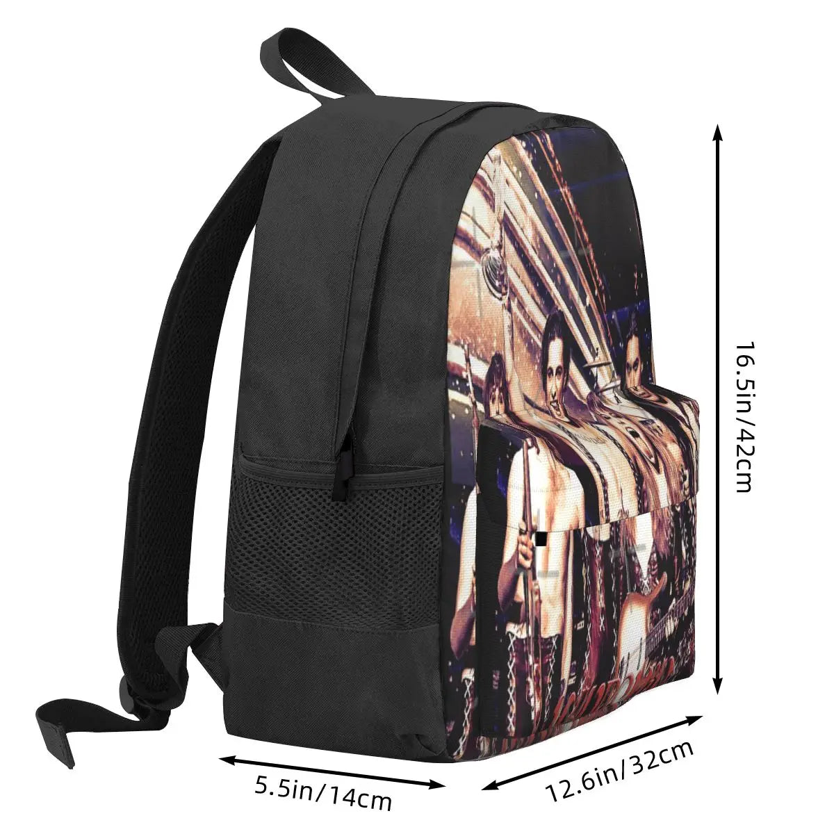 Maneskin Glamrock Band Backpacks Men & Women Summer Teenagers