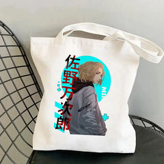Tokyo Revengers Anime Gothic Tote Bag Canvas Shoulder Bag