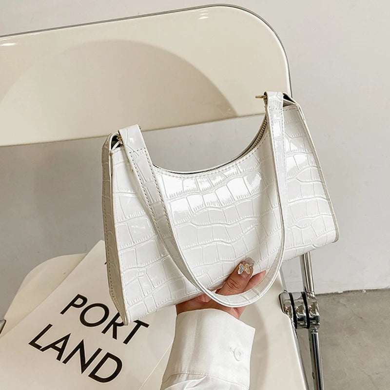 Mara's Dream 12 Color Shopping Bag Retro Totes Shoulder Bag Female PU Zipper