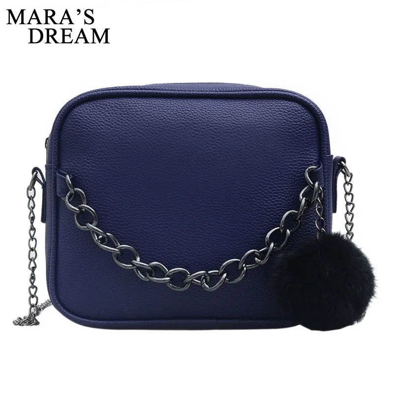 Mara's Dream Small Chain Women Bag PU Shoulder Crossbody Bag
