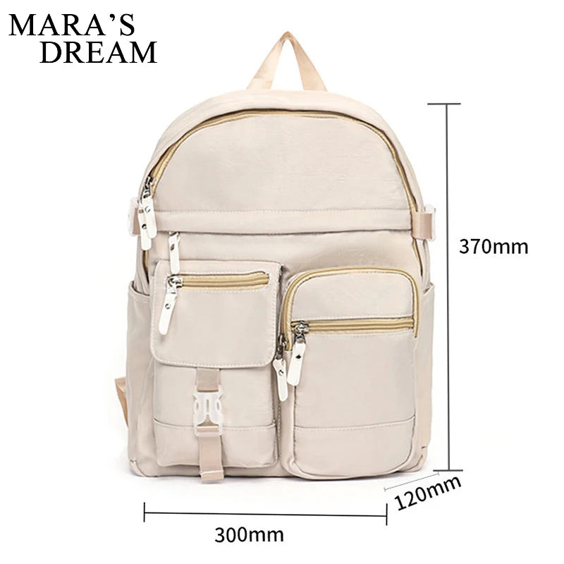 Mara's Dream Backpack Women Large Capacity Waterproof Oxford Cloth