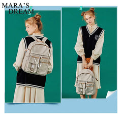Mara's Dream Backpack Women Large Capacity Waterproof Oxford Cloth