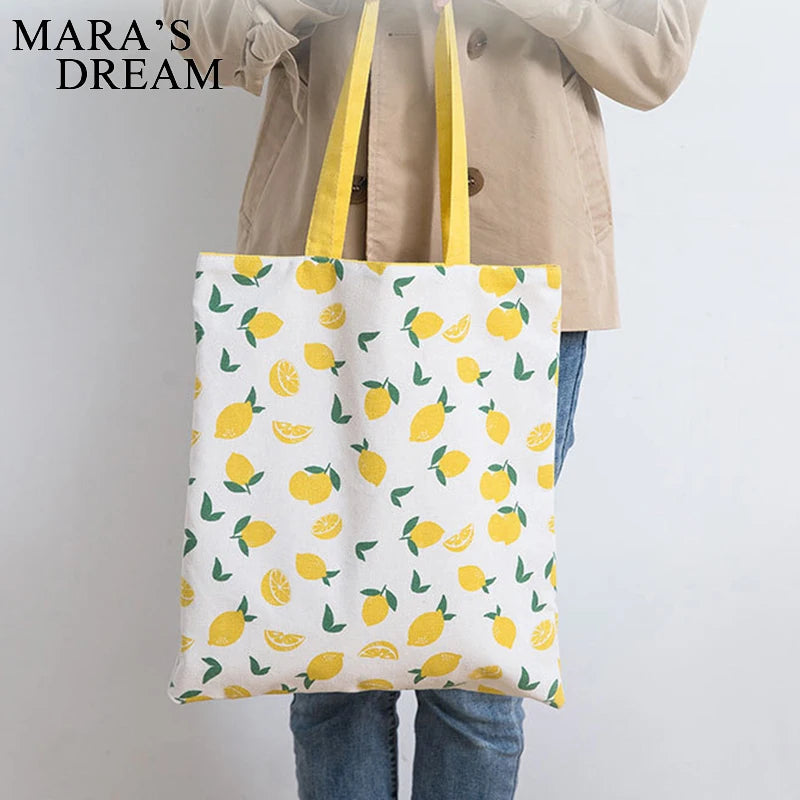 Mara's Dream Dual-use Shoulder Bag Cotton Linen Handbag