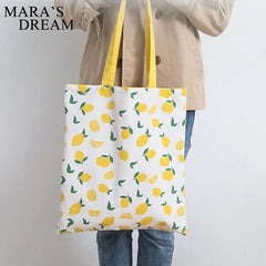 Mara's Dream Dual-use Shoulder Bag Cotton Linen Handbag