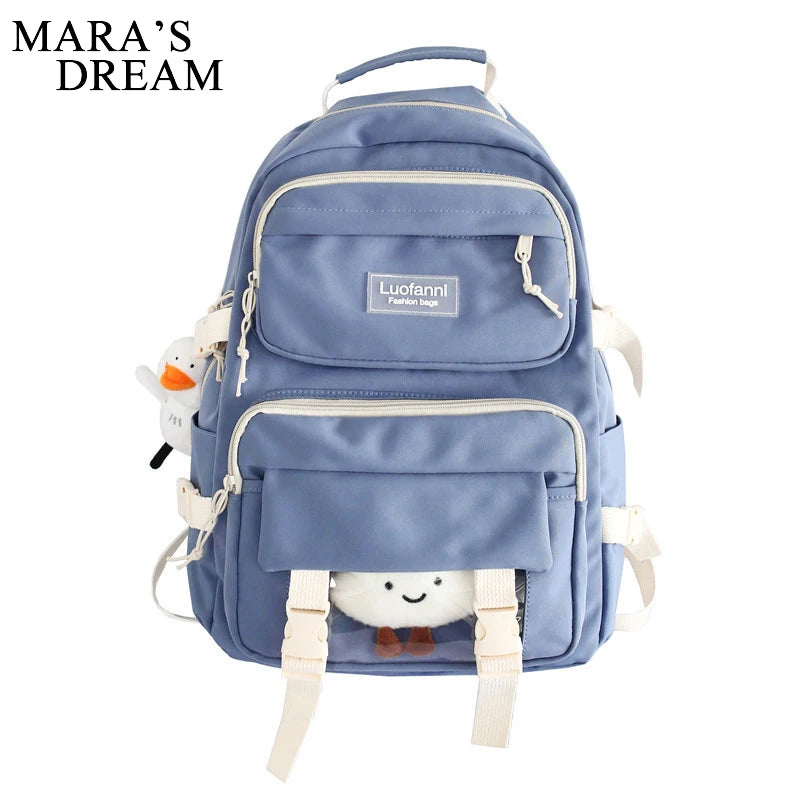 Mara's Dream Girl Laptop Student Backpack Women High Capacity Bag