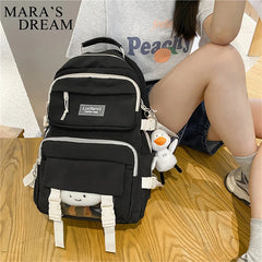 Mara's Dream Girl Laptop Student Backpack Women High Capacity Bag