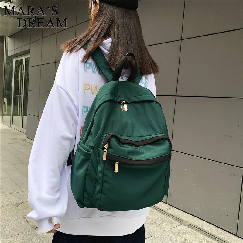 Mara's Dream Canvas Backpacks for Teen Girls School Travel Bookbag