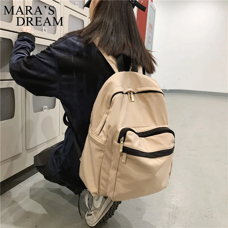 Mara's Dream Canvas Backpacks for Teen Girls School Travel Bookbag