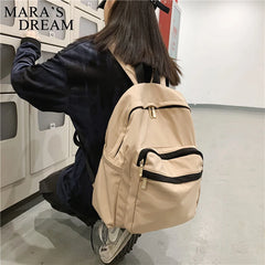 Mara's Dream Canvas Backpacks for Teen Girls School Travel Bookbag