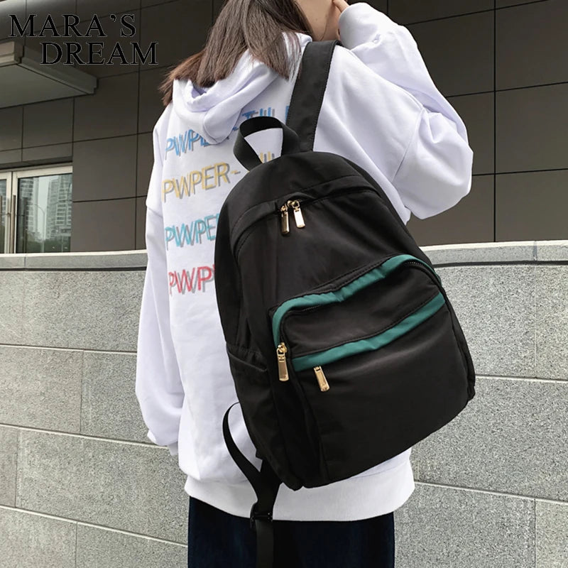 Mara's Dream Canvas Backpacks for Teen Girls School Travel Bookbag