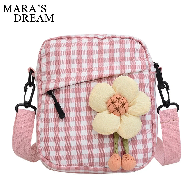Mara's Dream Mobile Phone Bag Women Crossbody Bag Three-Dimensional Flowers