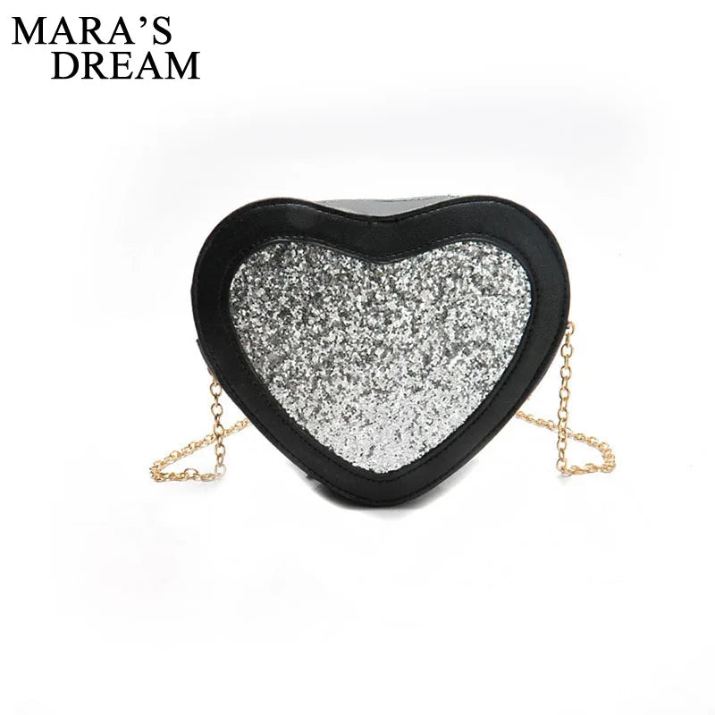 Mara's Dream Bling PU Leather Women Messenger Bag Crossbody Tote