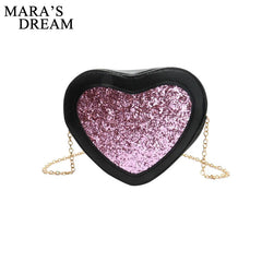 Mara's Dream Bling PU Leather Women Messenger Bag Crossbody Tote