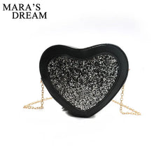 Mara's Dream Bling PU Leather Women Messenger Bag Crossbody Tote