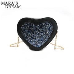Mara's Dream Bling PU Leather Women Messenger Bag Crossbody Tote