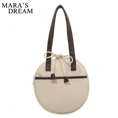 Mara's Dream Circular Tote Bag Retro Style