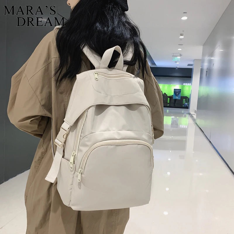 Mara's Dream Waterproof Backpack For Teenage Girl Mochila Student Women Backpack
