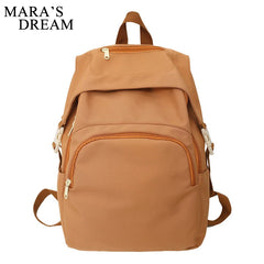 Mara's Dream Waterproof Backpack For Teenage Girl Mochila Student Women Backpack