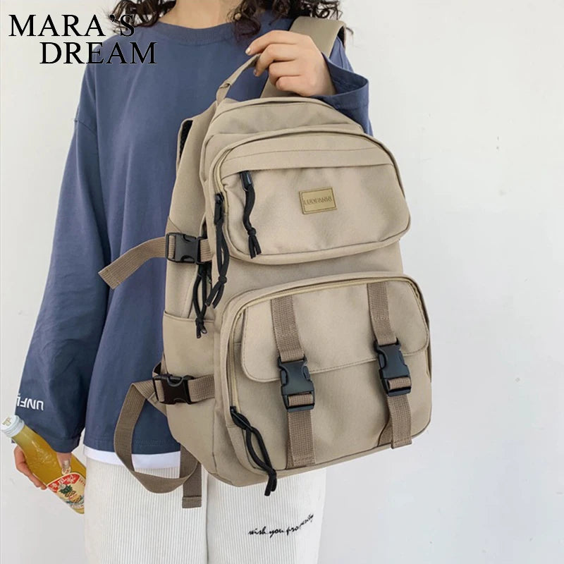 Mara's Dream Large Capacity Backpack Green