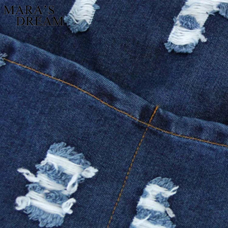 Mara's Dream Women Denim Bag Large Capacity Cowboy Handbag Durable Eco-Friendly