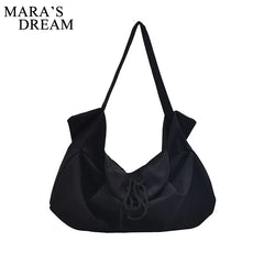 Mara's Dream High-Capacity Canvas Tote Bag
