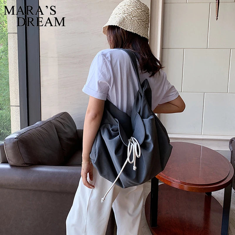 Mara's Dream High-Capacity Canvas Tote Bag