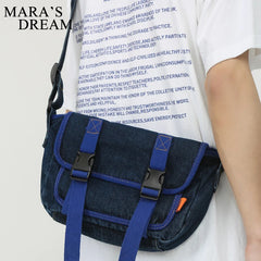 Mara's Dream Women Messenger Bag Denim Shoulder Crossbody Tote