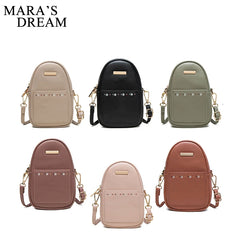 Mara's Dream Women Shoulder Bags Flower Vertical Section Messenger Bags Female P