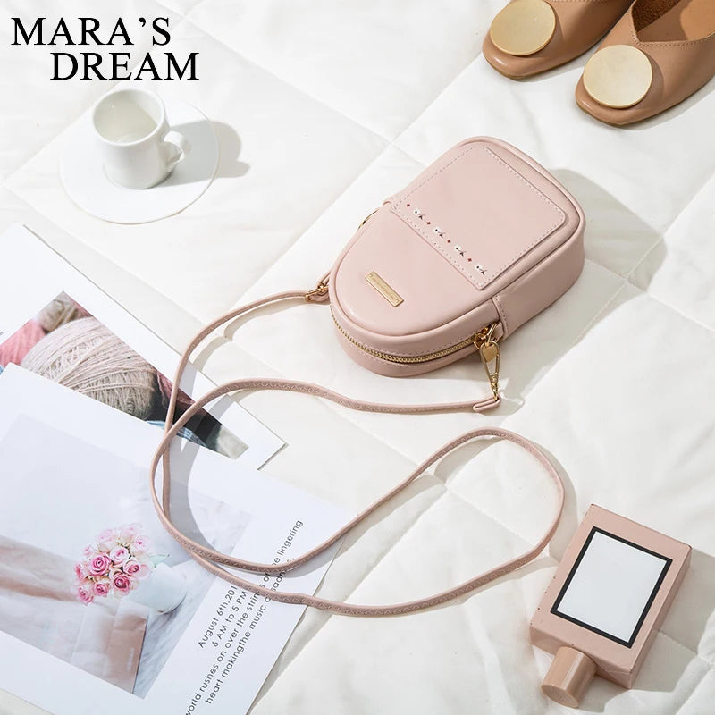 Mara's Dream Women Shoulder Bags Flower Vertical Section Messenger Bags Female P