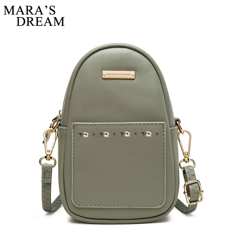 Mara's Dream Women Shoulder Bags Flower Vertical Section Messenger Bags Female P