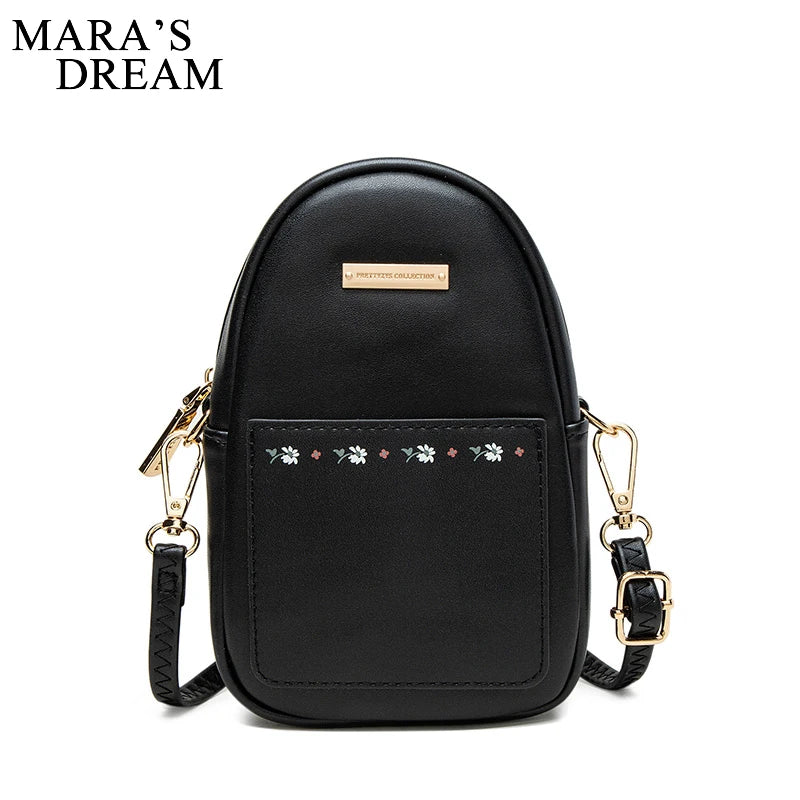 Mara's Dream Women Shoulder Bags Flower Vertical Section Messenger Bags Female P