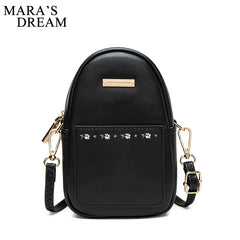 Mara's Dream Women Shoulder Bags Flower Vertical Section Messenger Bags Female P