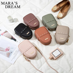 Mara's Dream Women Shoulder Bags Flower Vertical Section Messenger Bags Female P